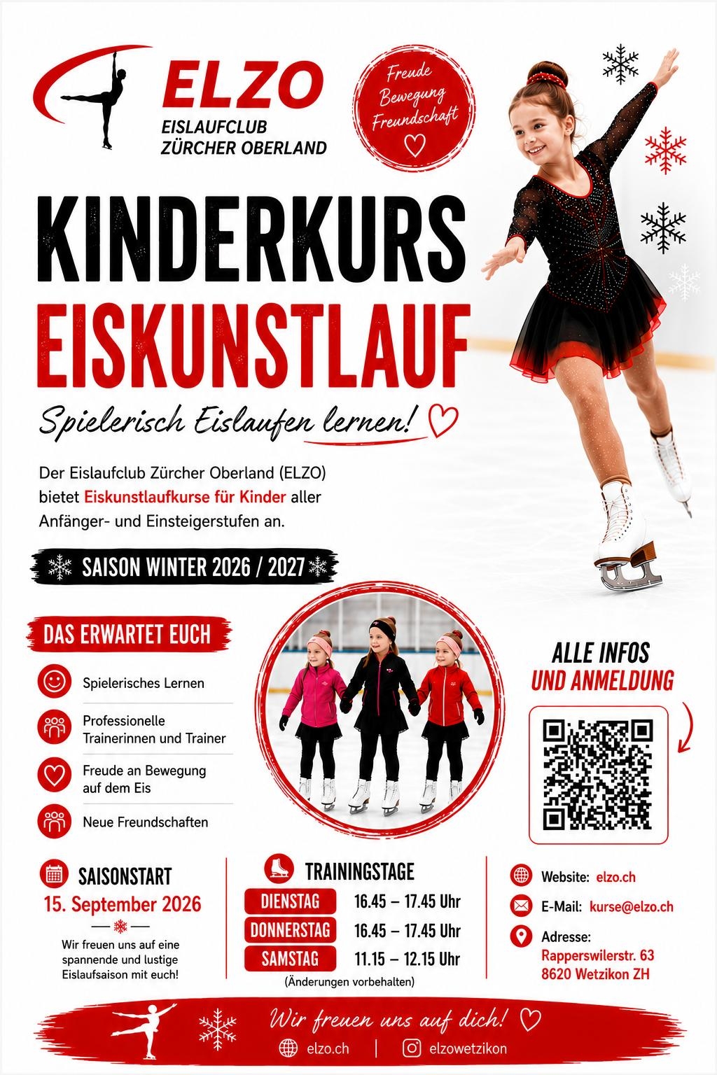 Kinderkurs Eiskunstlauf