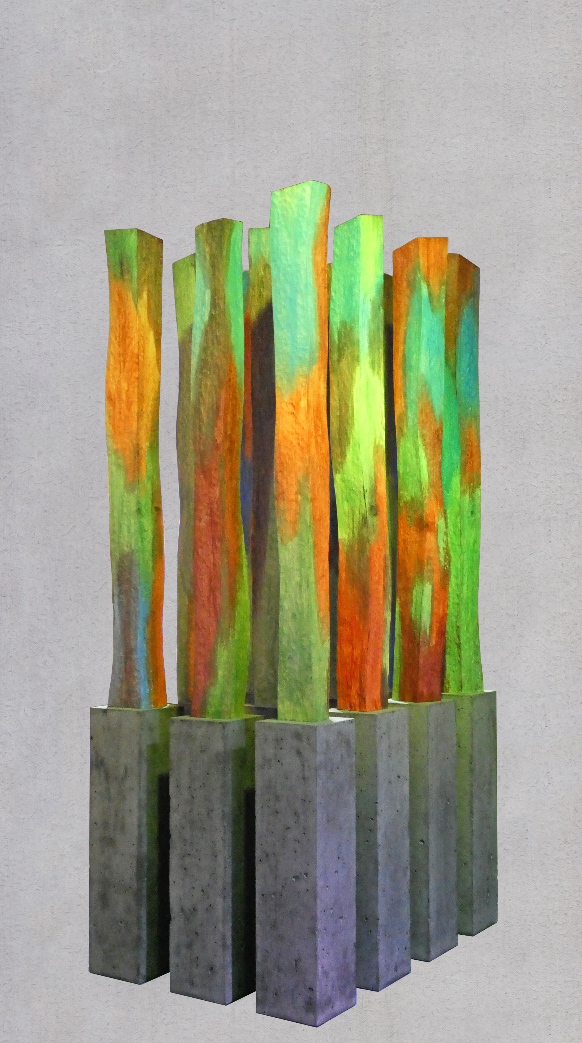 Bewegung_2 / Höhe 136 cm