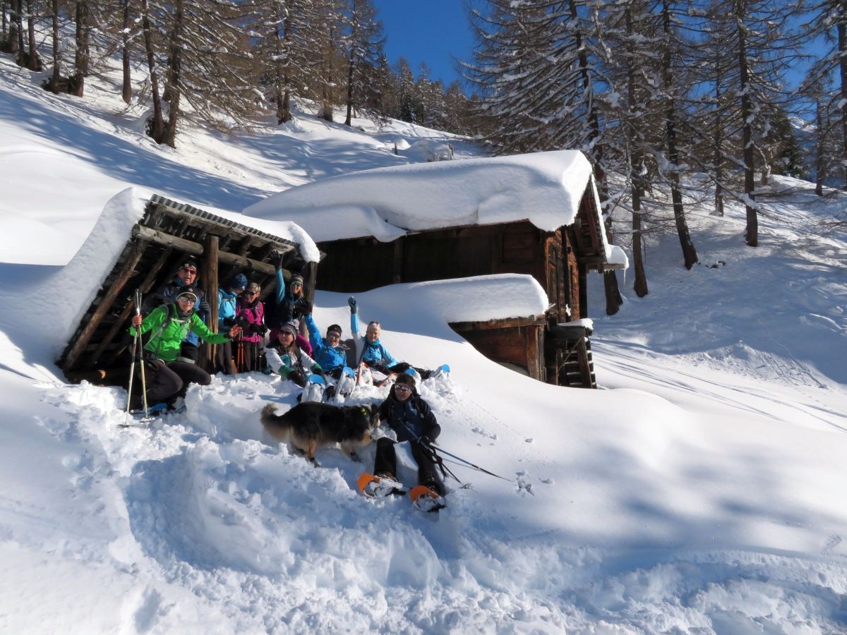 Genuss-Schneeschuhwandern an Silvester Genuss-Schneeschuhwandern an Silvester