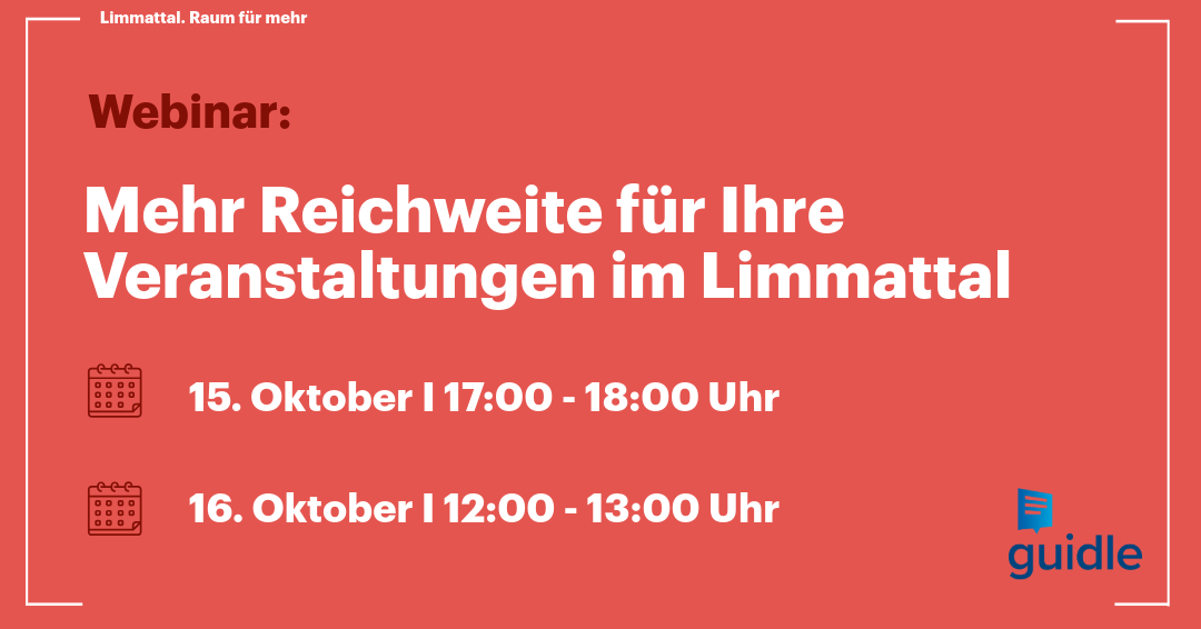 Titelbild des Events: Die regionale Veranstaltungsagenda im Limmattal – so funktioniert's