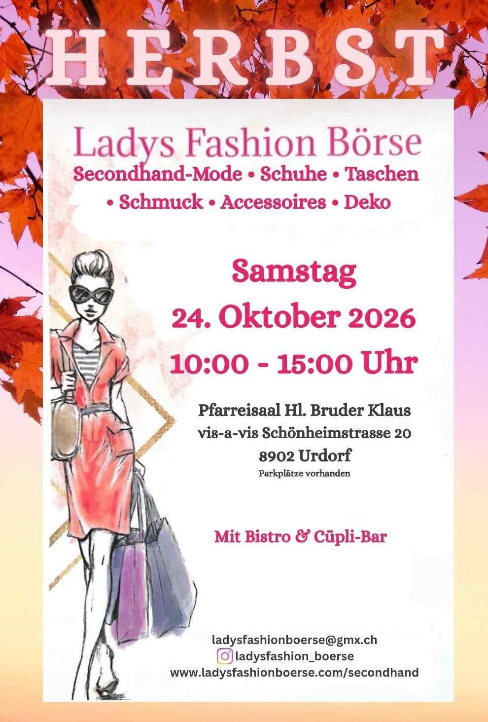Titelbild des Events: Ladys Fashion Börse