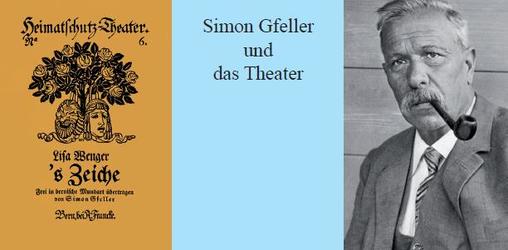 Simon Gfeller und das Theater - 1