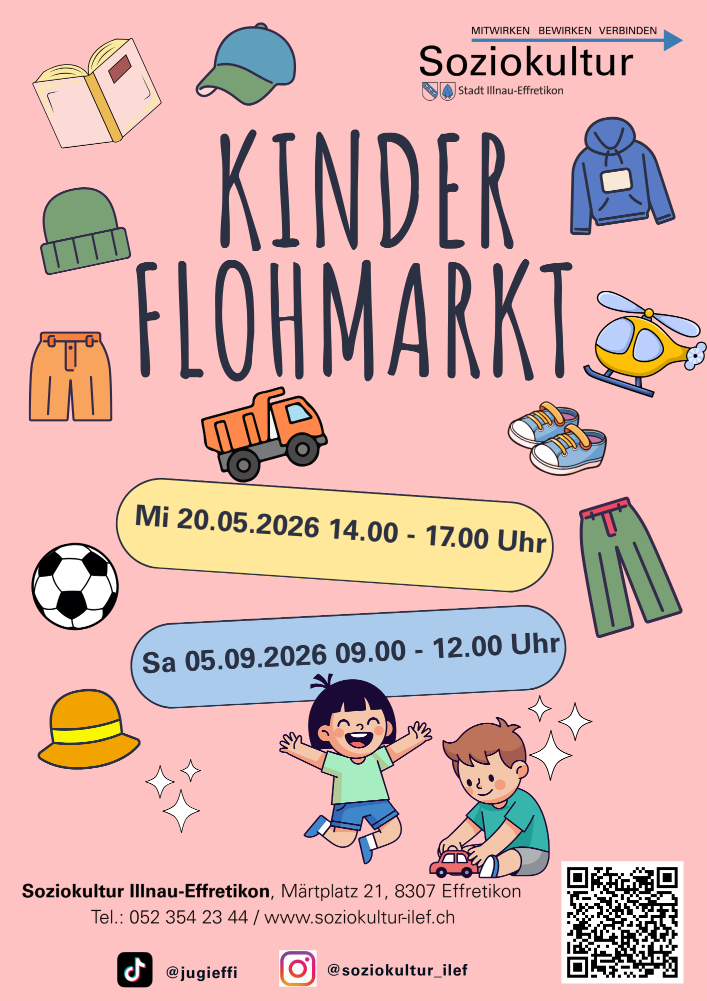 Kinderflohmarkt auf dem Märtplatz Effretikon