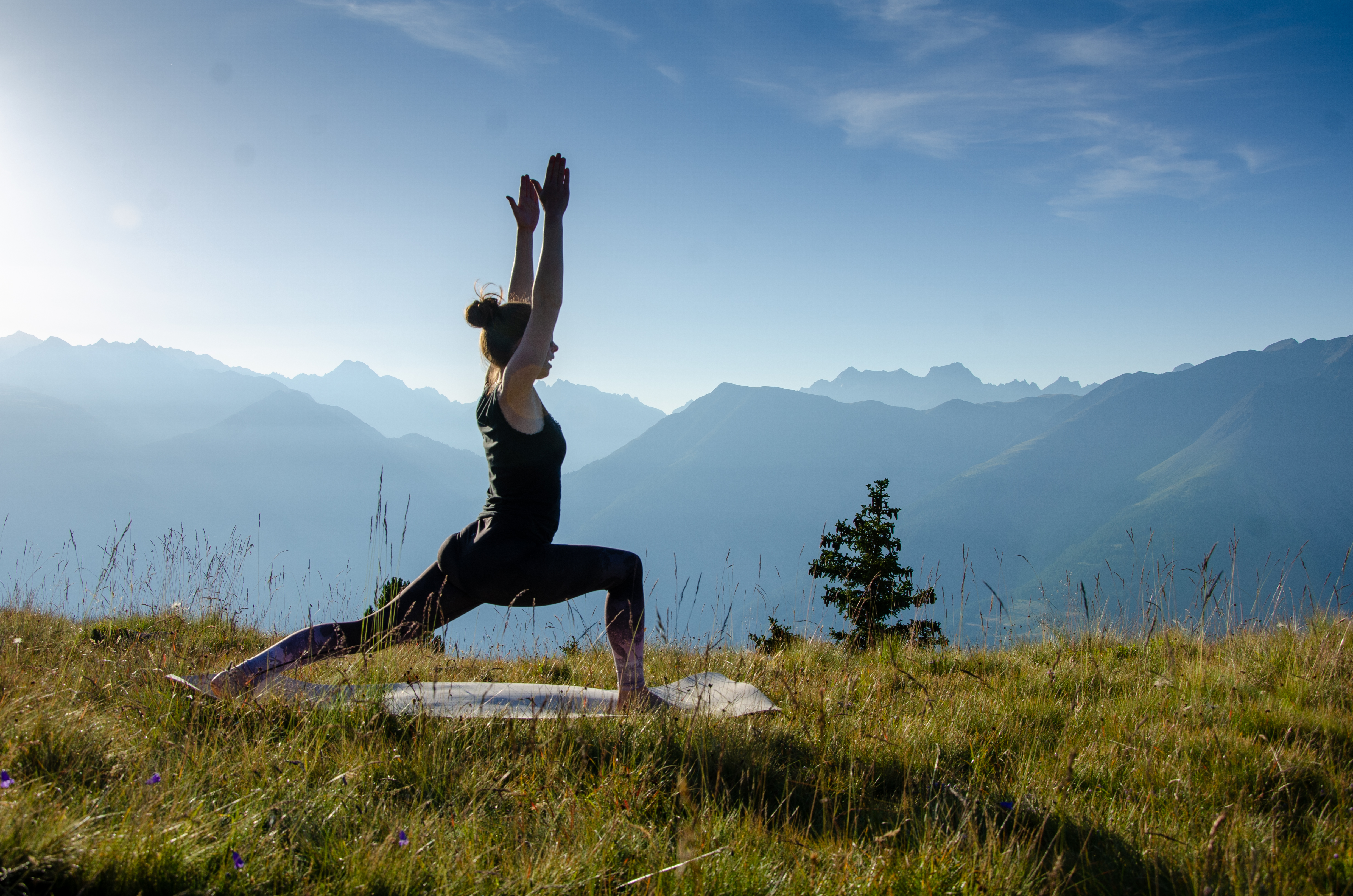 Yoga dans la nature