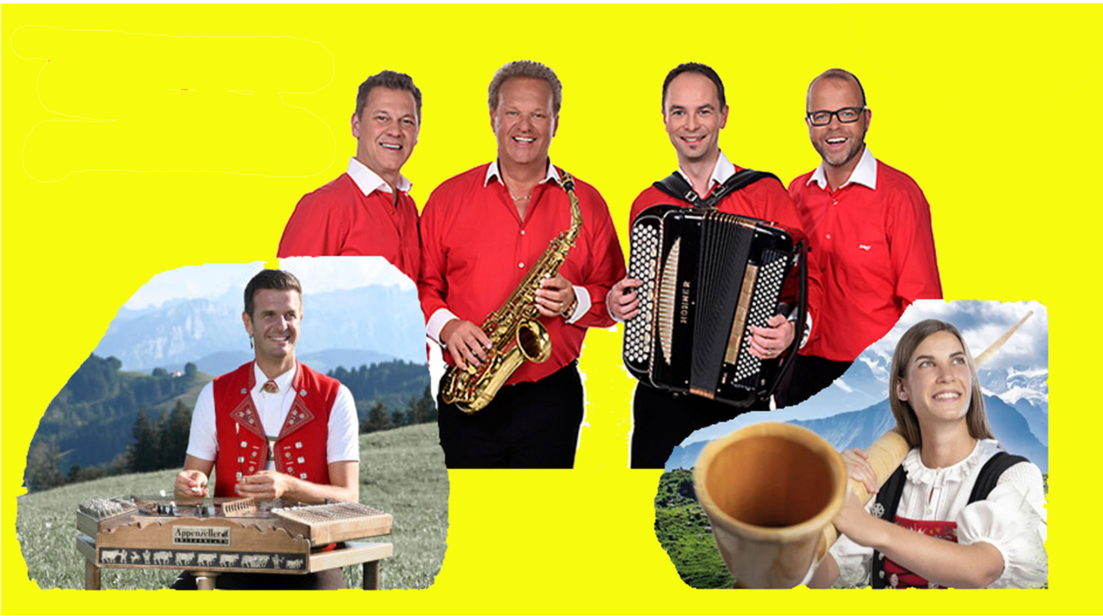 Carlo Brunner, Nicolas Senn, Lisa Stoll: Volksmusikspektakel