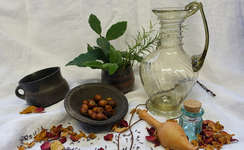 Zubehör für Wellness nach römischer Art. Foto Museum für Urgeschichte(n).