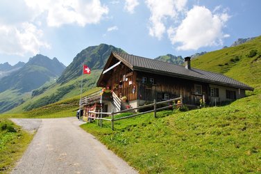 Skihütte Obererbs: Aussenansicht