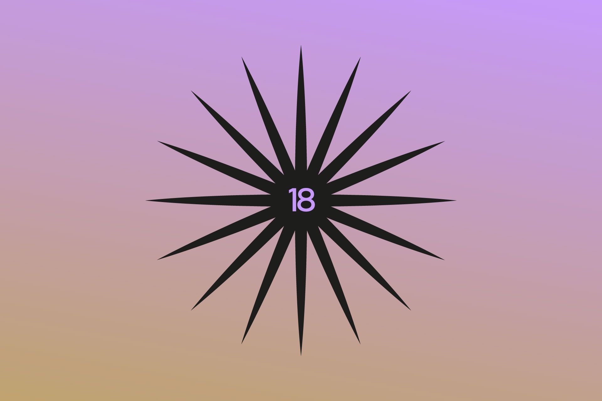 Adventsfenster Nr. 18 - Mitenandlade claro