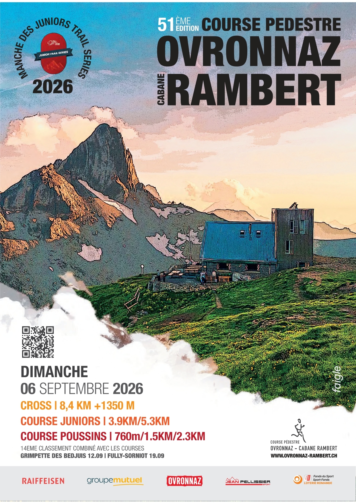 Course Pédestre Ovronnaz – Cabane Rambert