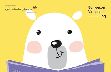 Schweizer Vorlesetag im Wortreich: Feuerwehr Glarus und Yannick Tinner - 1