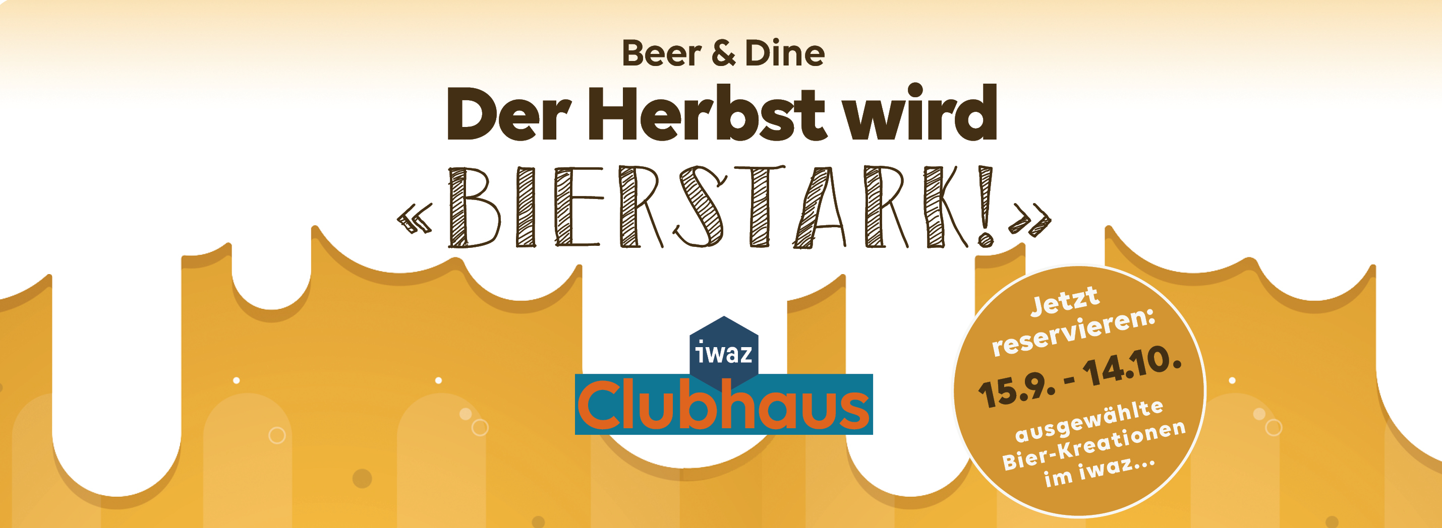 Beer & Dine im iwaz!