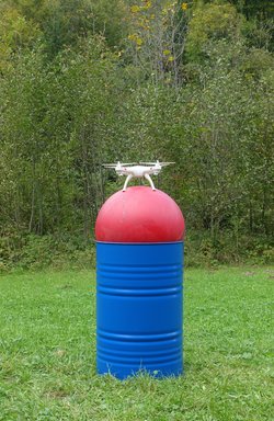 Roman Signer, Gymnastikball, 2018, Foto: Roman Signer