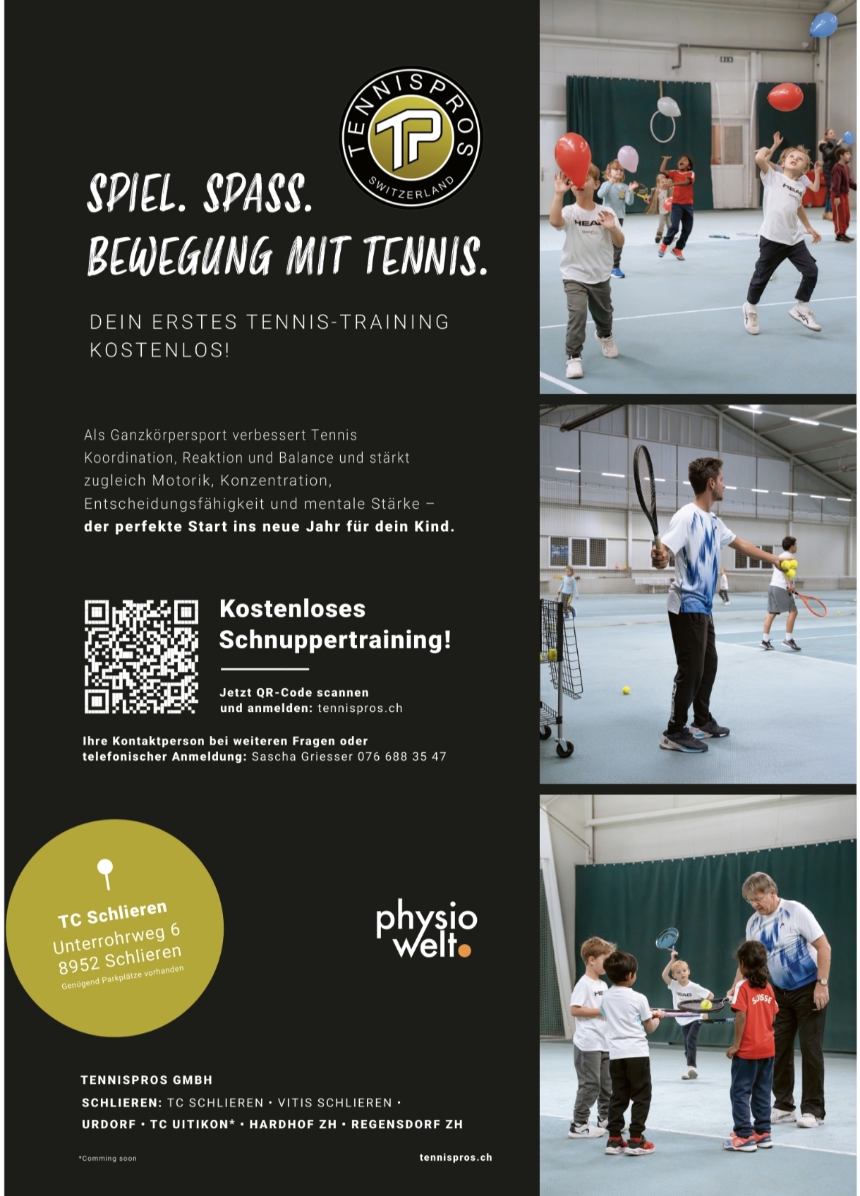 Titelbild des Events: Kindertennis Schnuppern