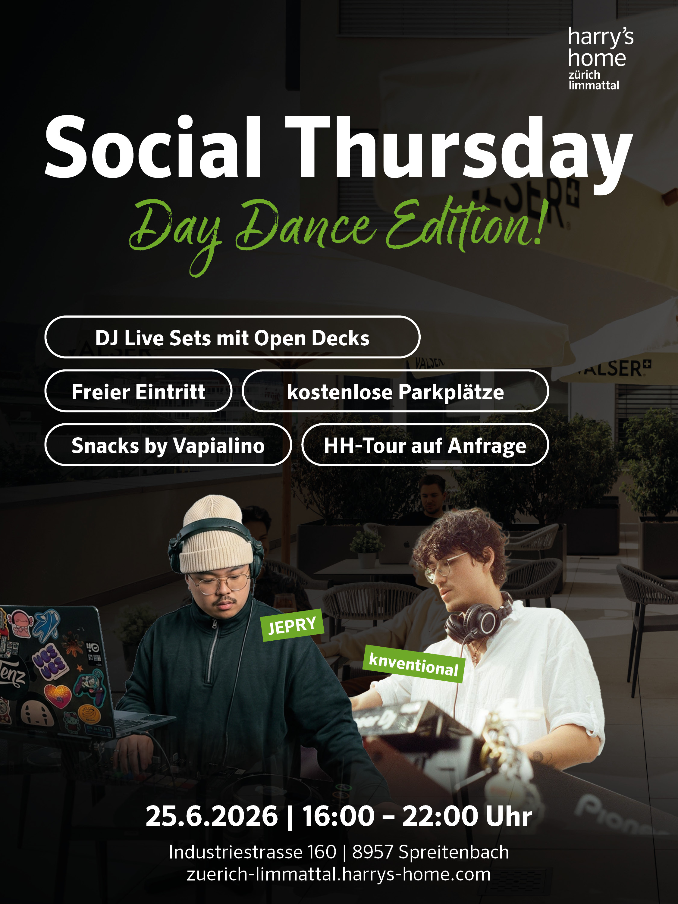 Titelbild des Events: Social Thursday "Day Dance Edition" 