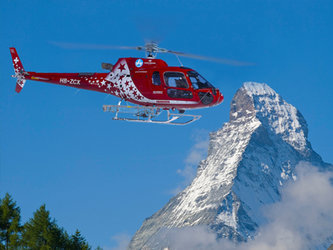 Besuch der Air Zermatt - 1