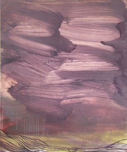 Plateau, Öl auf Holz, 2018