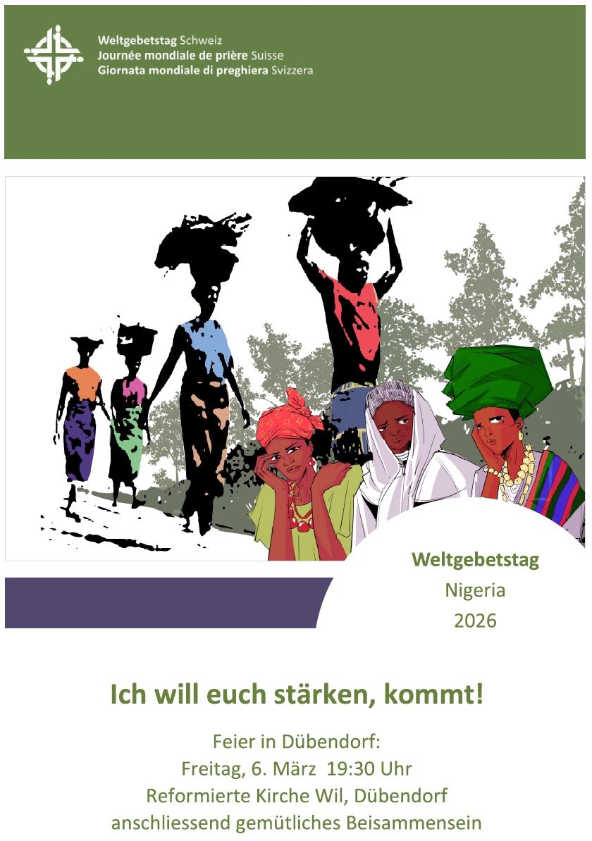 Weltgebetstag - Ich will euch stärken, kommt!