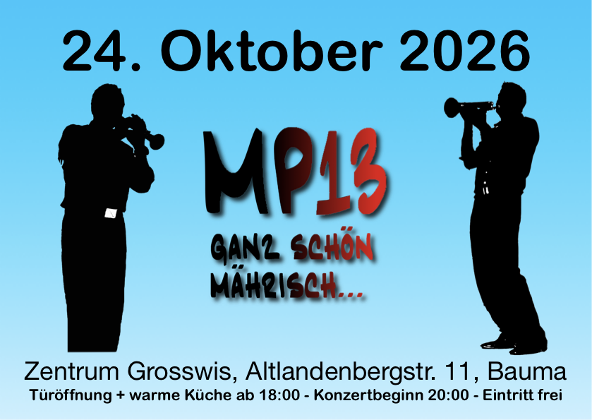 Saalkonzert Blaskapelle MP13