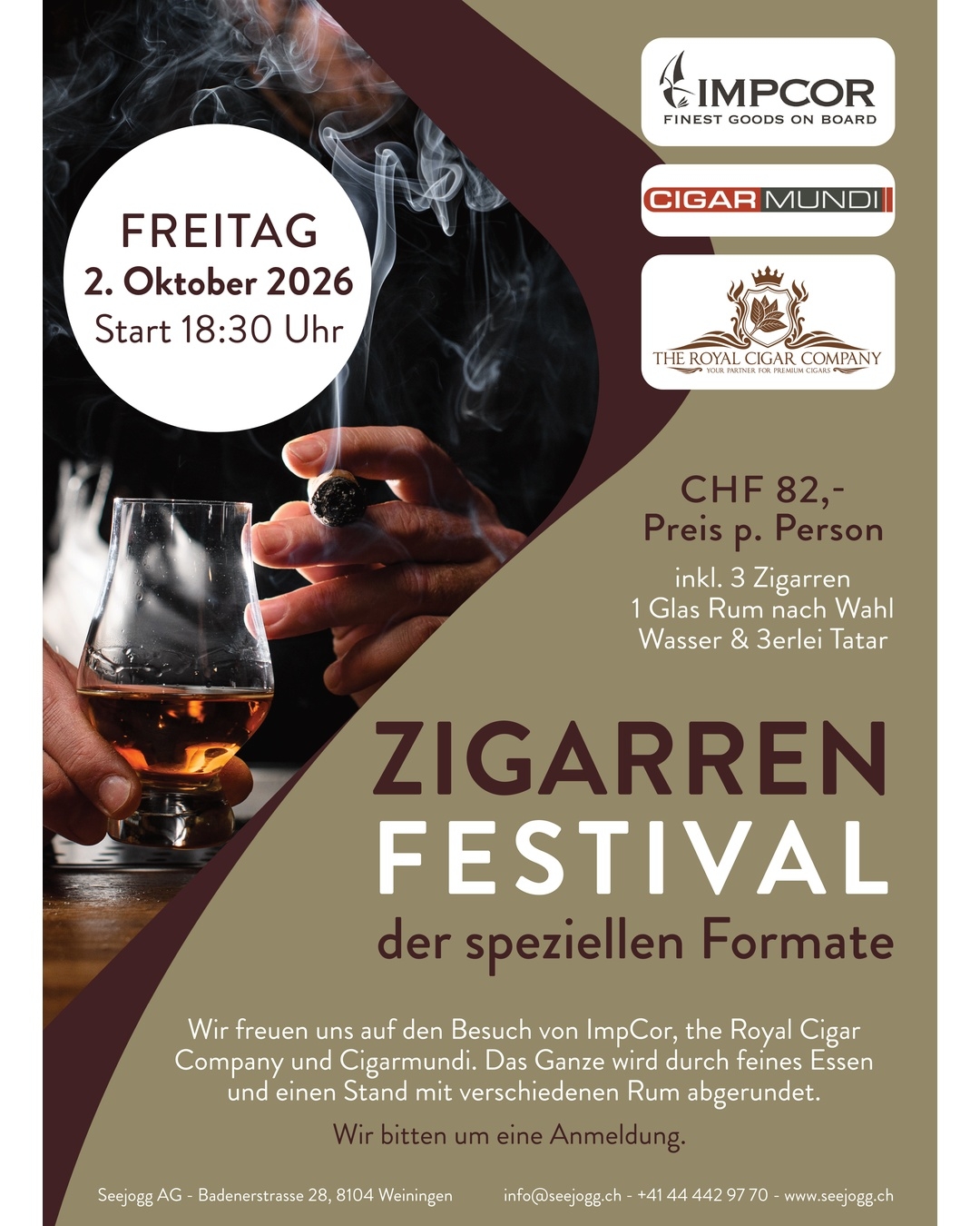 Titelbild des Events: Zigarren Festival der Sonderformate