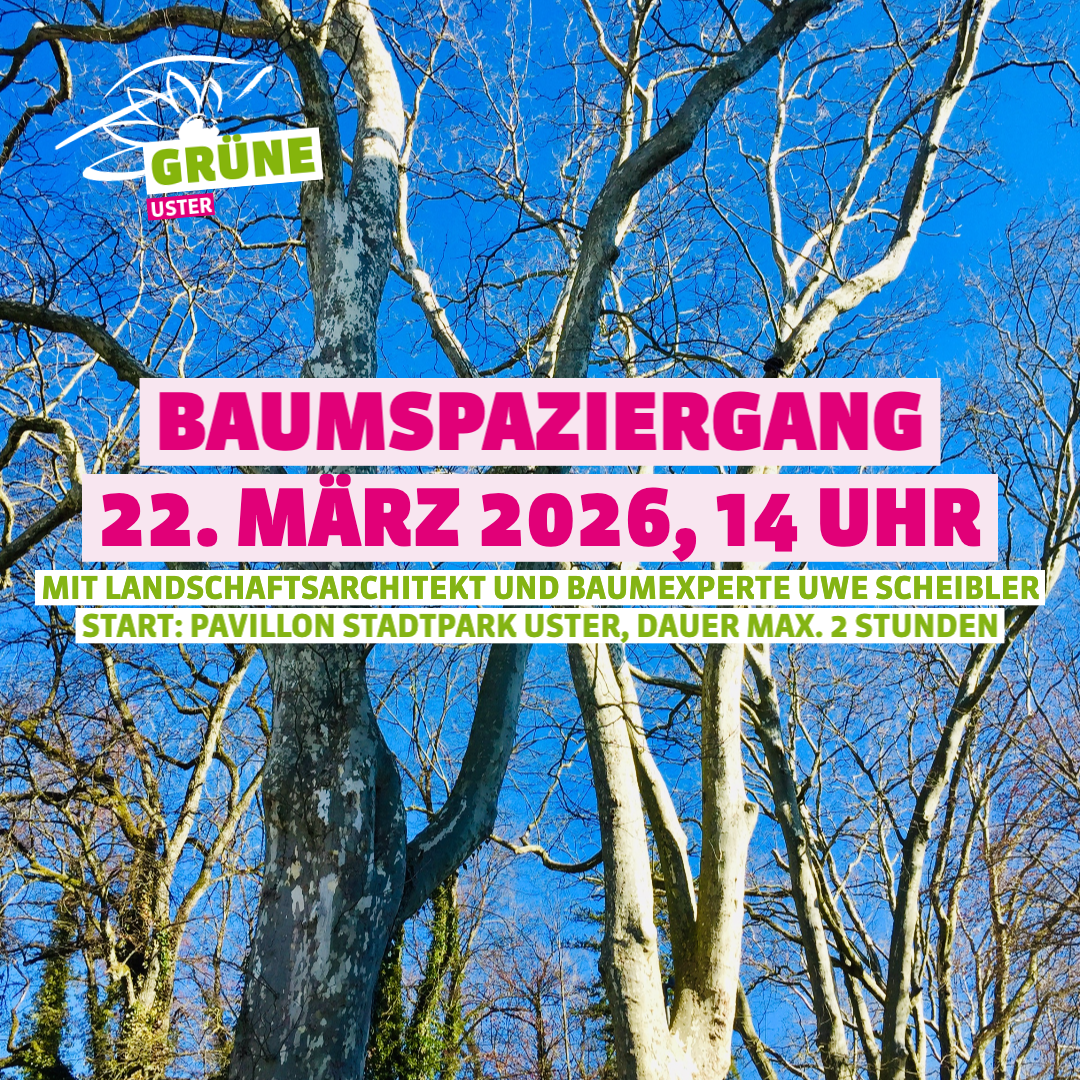 Grüne Partei Uster: Baumspaziergang