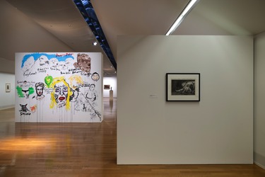 Ausstellungsansicht «Daumier – Pettibon»
