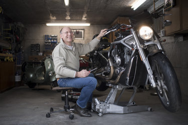 «Das Reisen mit dem Motorrad – nur mit dem Nötigsten dabei – ist für mich der Inbegriff von Freiheit.»