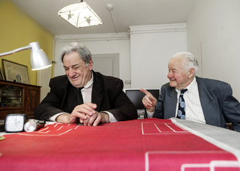 Fritz Richard Probst & Charles Probst (Bild: Peter Klaunzer)