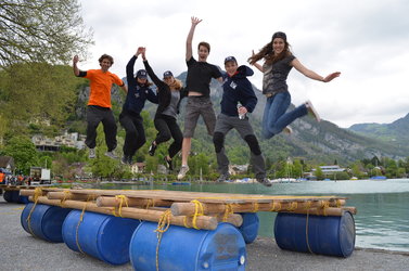 Gruppenangebot: Flossbauen am Walensee mit Grillplausch im Gäsi - 1