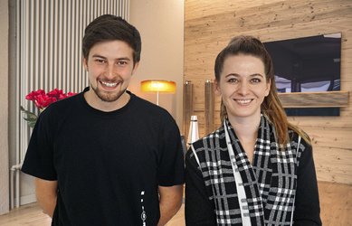 Dario Fischli und Jasmine Nef