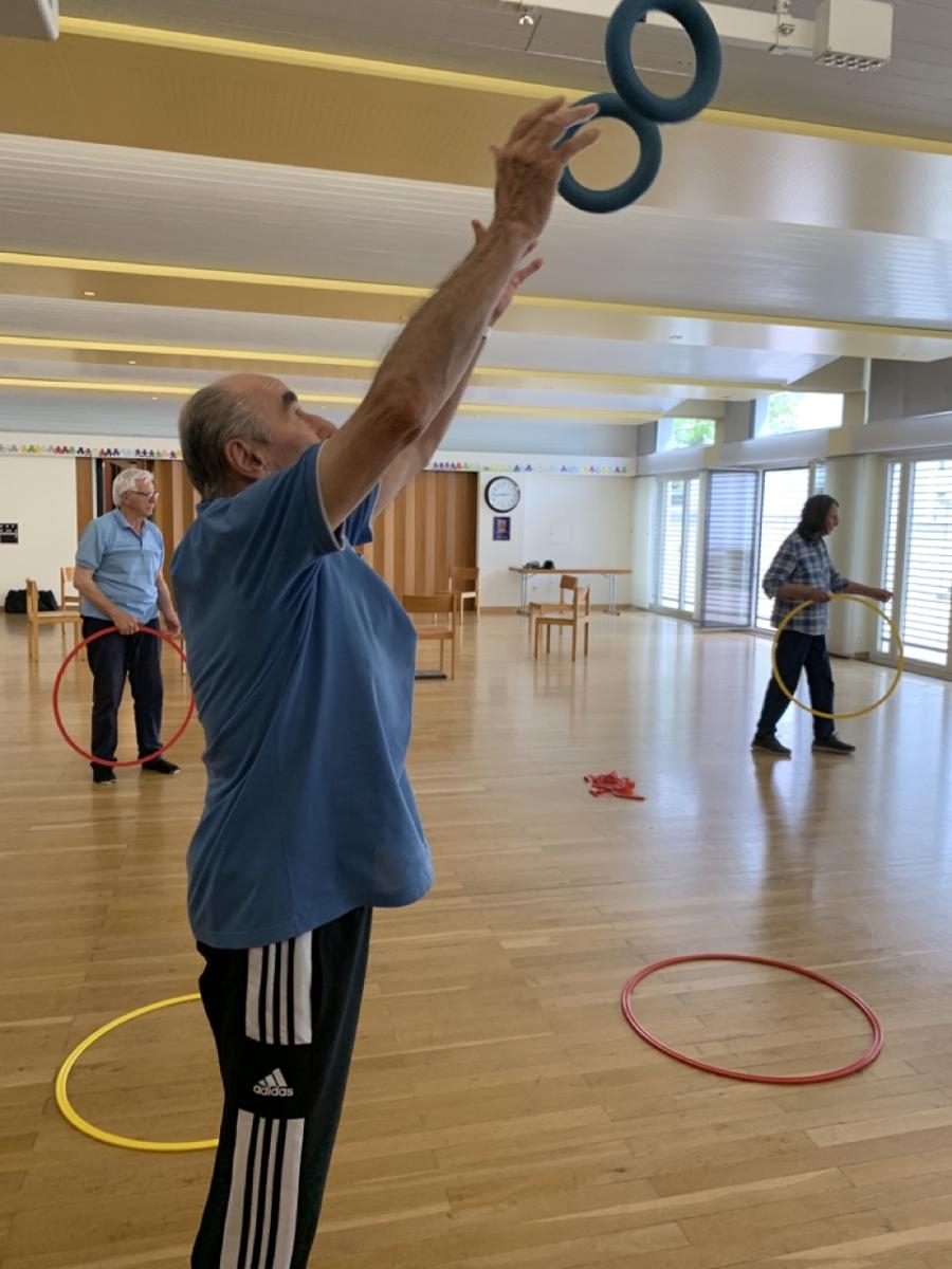 Gymnastik und Sturzprävention