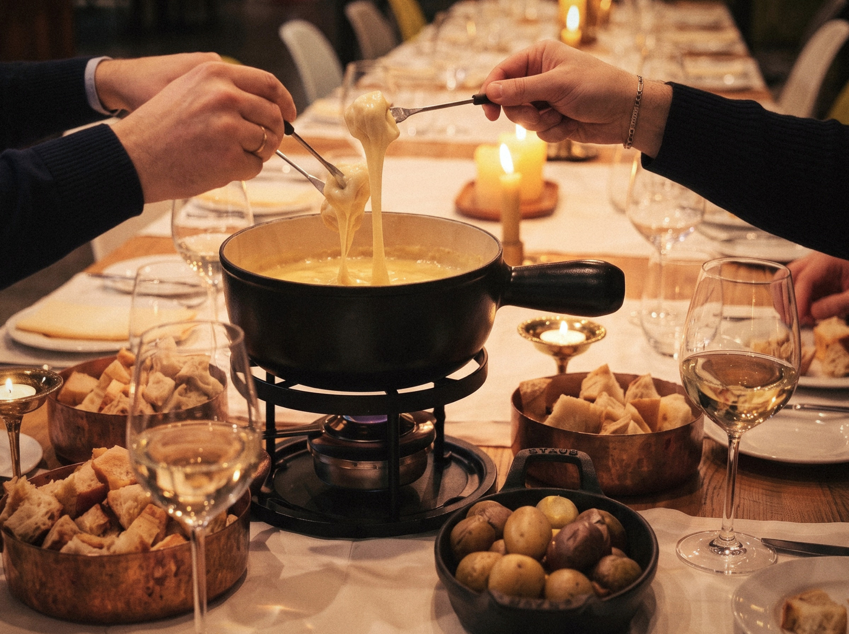 Titelbild des Events: Käsefondue-Abend im eve's kitchen