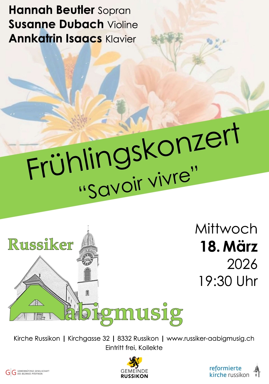 Frühlingskonzert "Savoir vivre"