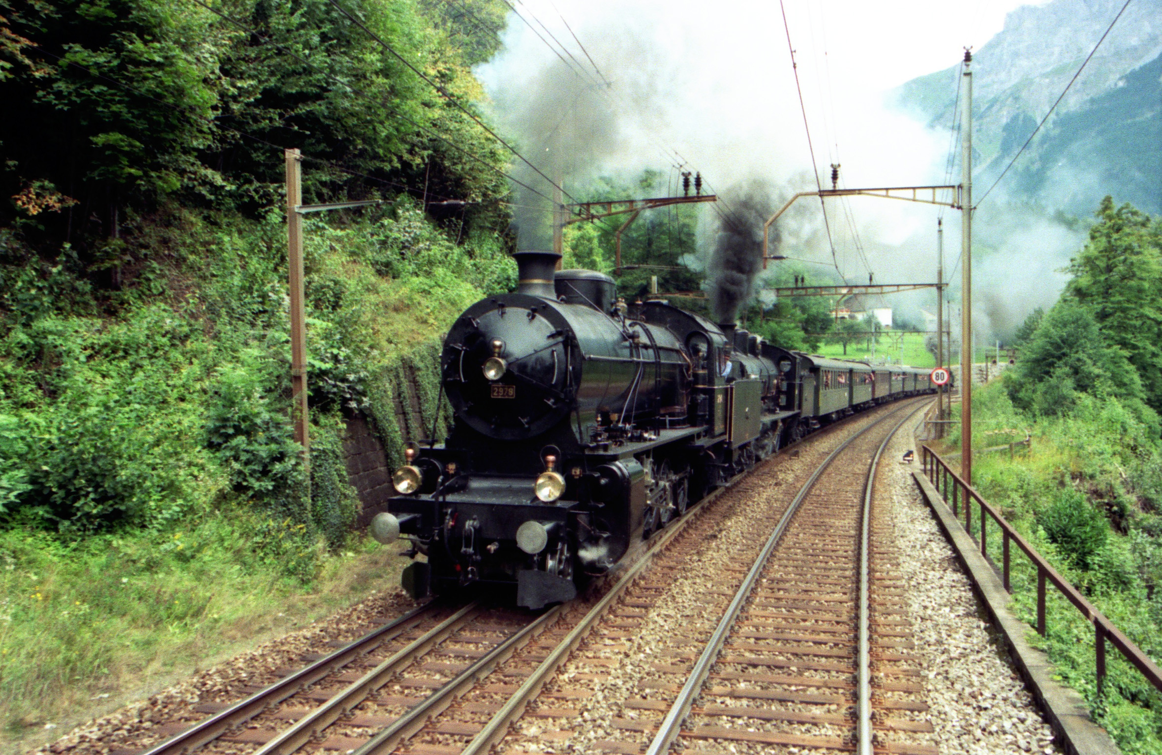 Dampf am Gotthard und Gotthard-Bahntage