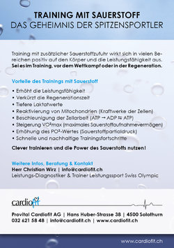 Training mit Sauerstoff - 1