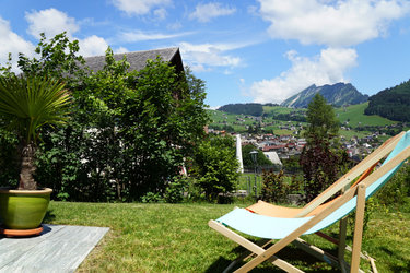 Bijou am Bach Sitzplatz