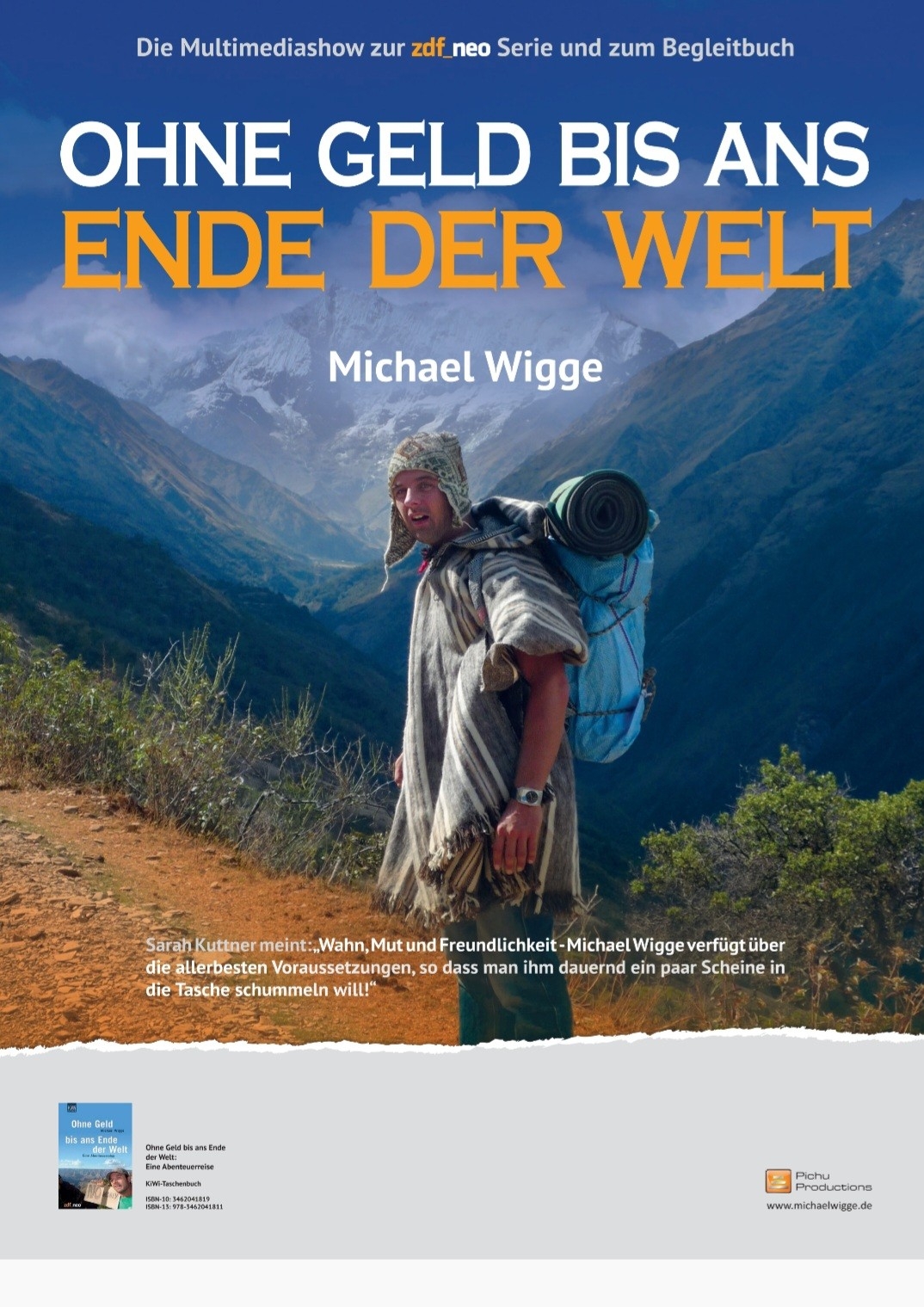 Ohne Geld bis ans Ende der Welt - Reisevortrag Multivisionsshow