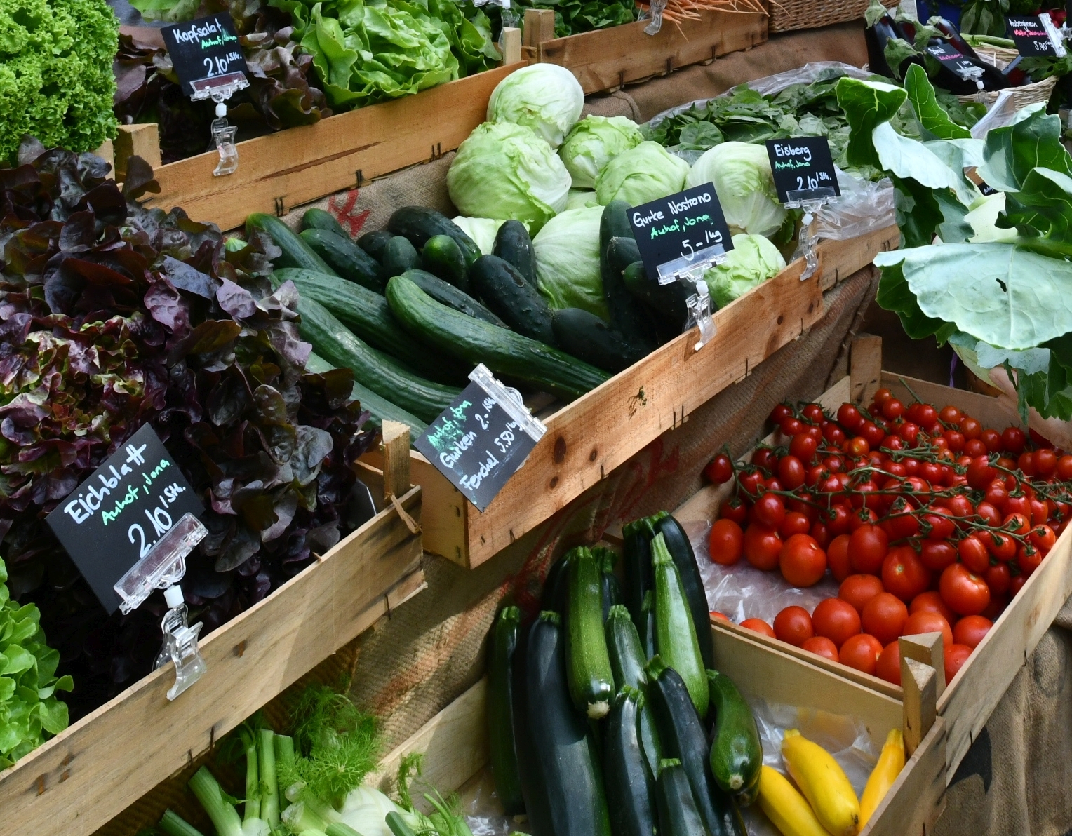 Wuchemärt Rüti, saisonale und regionale Produkte