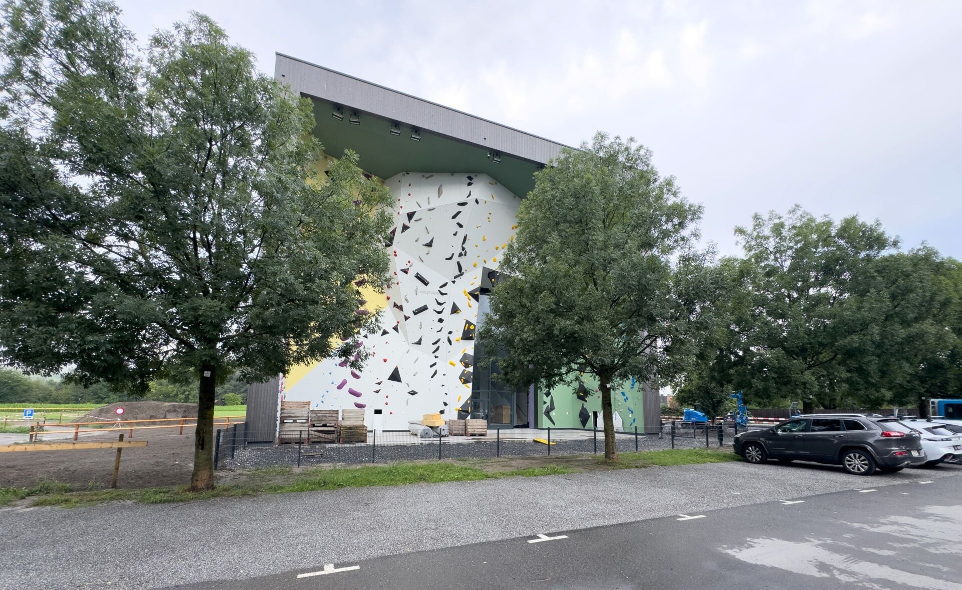Eröffnung Rhiblok Kletterhalle