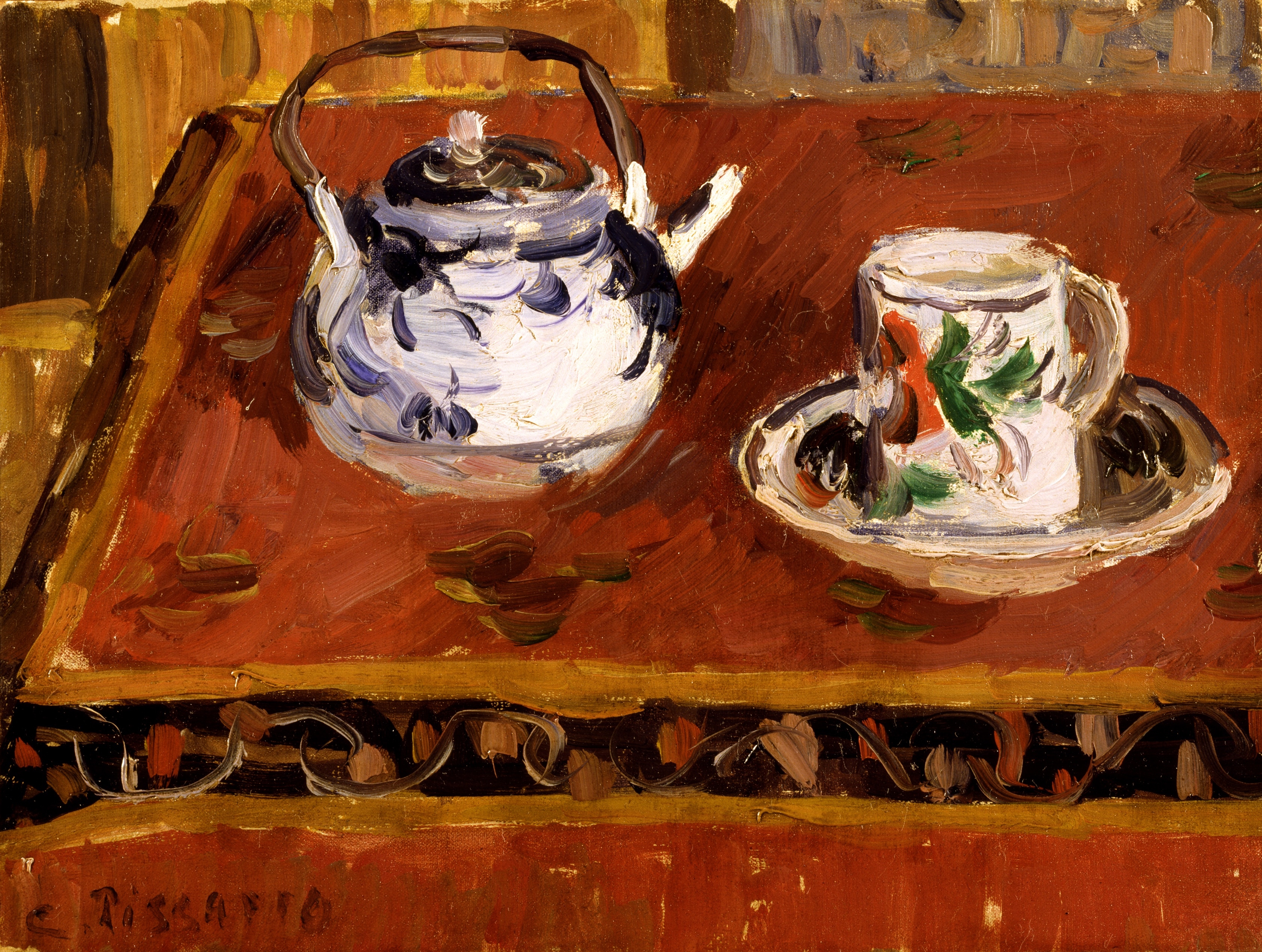 Titelbild des Events: Teatime: Provenienzforschung am Museum Langmatt