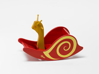Wisa Gloria AG: Schaukelschnecke, Produktion: ab ca. 1961, Museum für Gestaltung Zürich, Designsammlung, Donation: Balthasar Zimmermann, Foto: F. X. Jaggy und U. Romito, Museum für Gestaltung Zürich/ZHdK