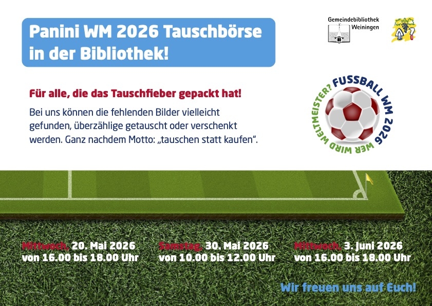 Titelbild des Events: WM 2026 - Panini Tauschbörse
