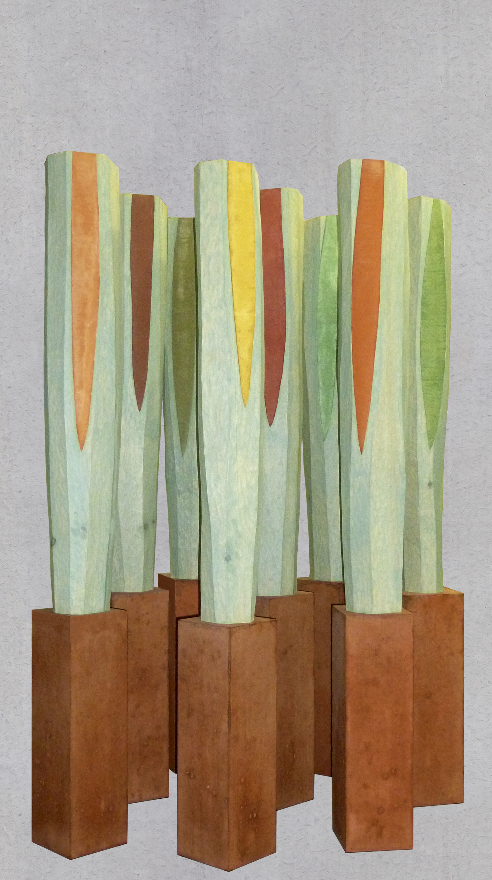 Landschaft_1 / Höhe 140 cm