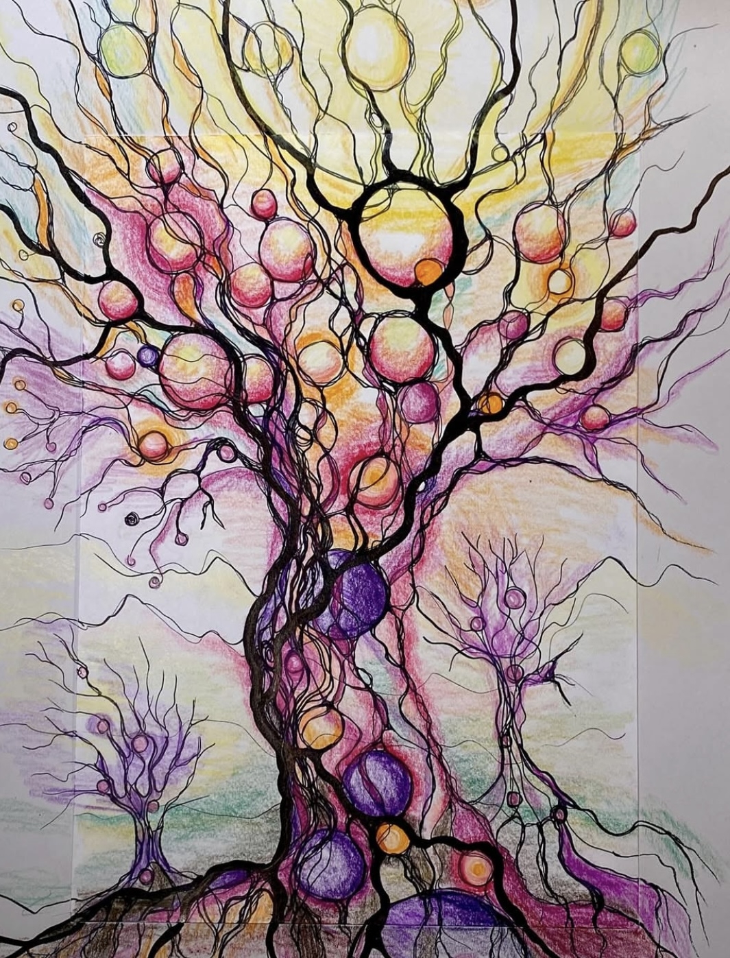 Magie auf dem Papier–Gruppenausstellung neurographischer Werke im Gem. Bubikon