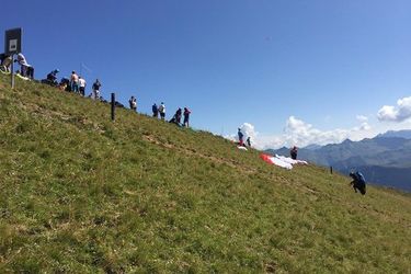 Gleitschirmstartplatz Gumengrat - 1