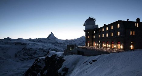 © 3100 Kulmhotel Gornergrat: Restaurant vis-à-vis