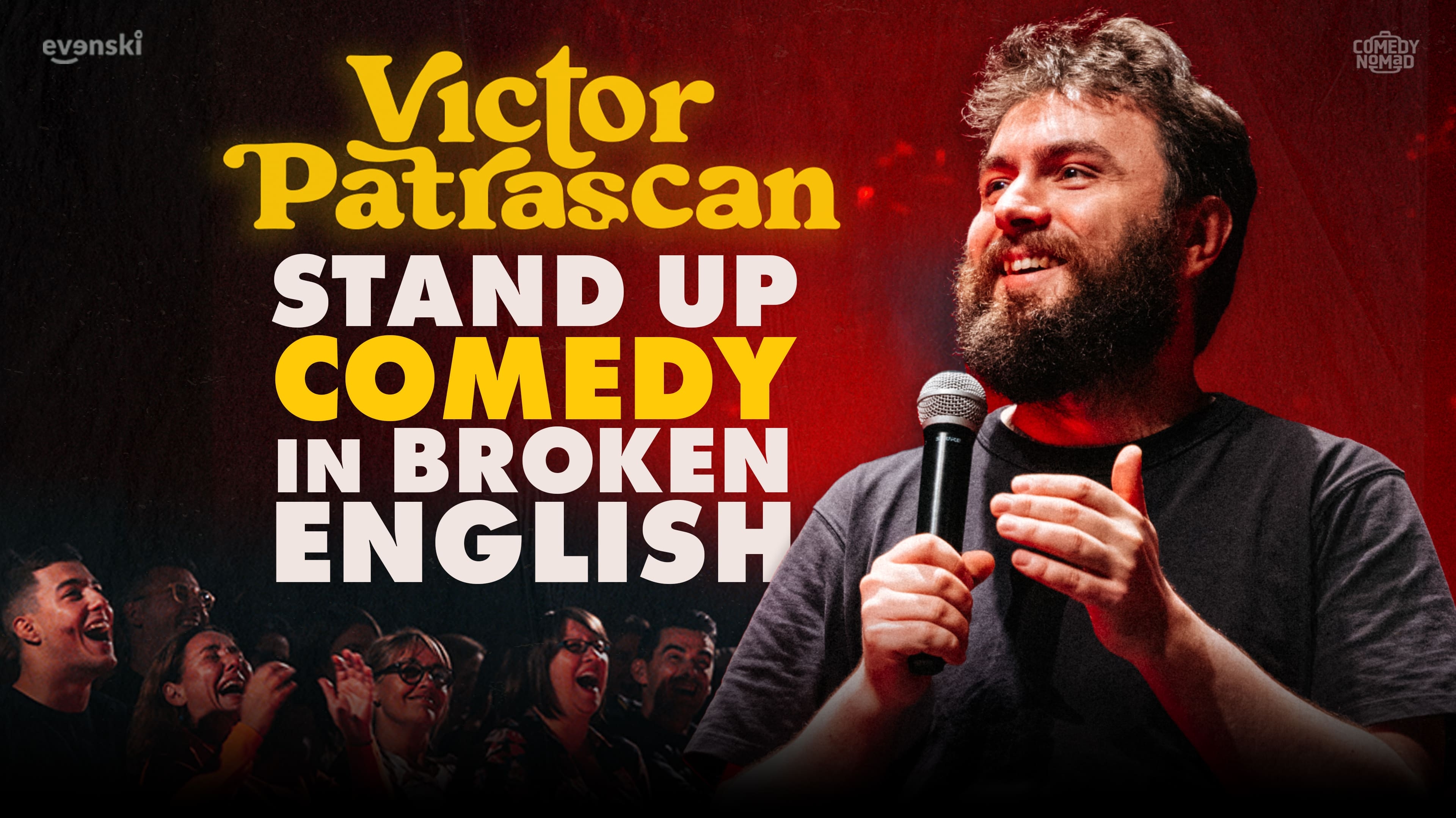 Stand up Comedy in broken English • Victor Patrascan in Vaduz