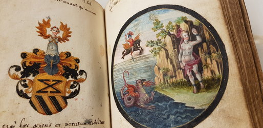 Emblematik im Freundschaftsbuch Joh. Jakob Elisners 1620