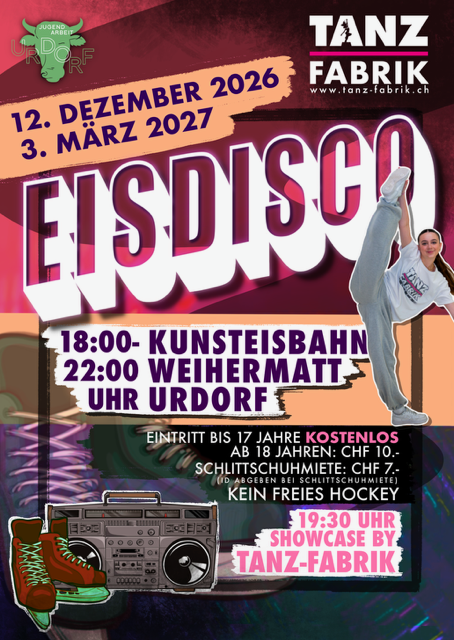 Titelbild des Events: Eisdisco
