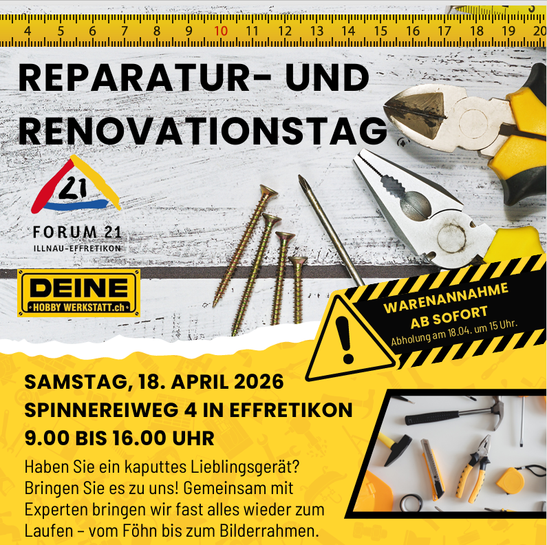 REPARATUR-UND RENOVATIONSTAG