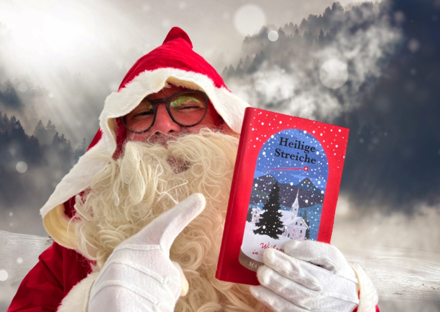 Titelbild des Events: Adventslesung - Marcel Huwyler: Heilige Streiche